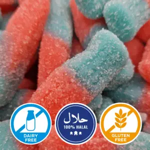 Kandy King Fizzy Bubble gum bottles