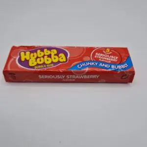 Hubba Bubba Seriously Strawberry Flavour Stick Pack