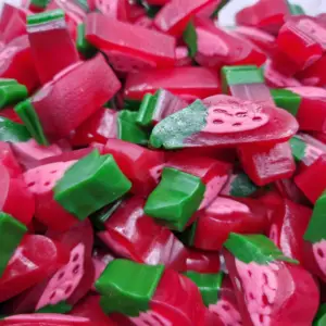 Kingsway Peel Strawberry Liquorice Slices