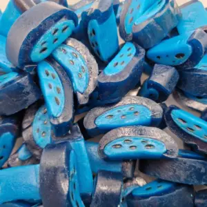 Vidal Peel Blue Raspberry Liquorice Slices