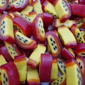 Vidal Peel Passionfruit Liquorice Slices